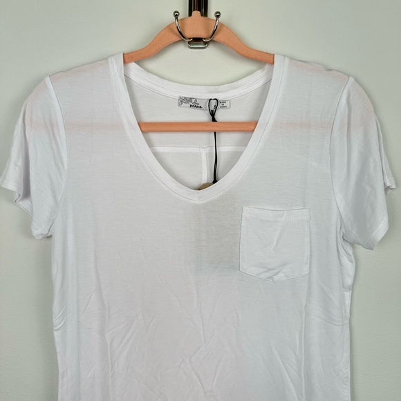 PRANA Short Sleeve V Neck Tee - Picture 5 of 8
